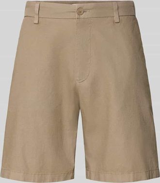 Drykorn Drykorn Slim Fit Strick-Poloshirt mit Strukturmuster Modell BRAIAN in Beige, Gr&ouml;&szlig;e XXL