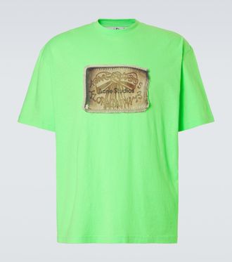 Acne Studios Printed cotton jersey T-shirt