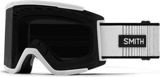 Smith Squad MAG 186mm Snow Goggles in White Fade Out /Sun Black at Nordstrom