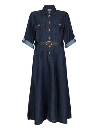 Liu Jo Dress LIU JO Woman color Blue from $167.18 - on Stylight