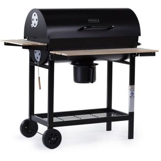 Habitat et Jardin Habitat Et Jardin - Barbacoa A Carb&oacute;n king - 95 X 63 X 105 Cm - Negro