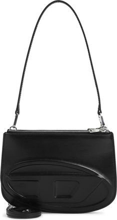 Diesel 1DR Twin Shoulder Bag - Dames - Schoudertassen - Zwart - ONE Size - Leer - Tassen