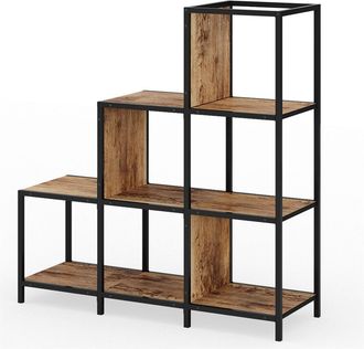 Vicco Divisor De Ambientes Fyrk, Madera Antigua, 90 X 92 Cm