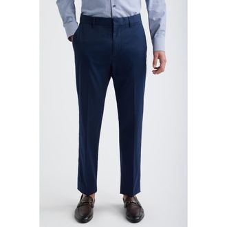 Bonobos Weekday Warrior Slim Fit Dress Pants in Monday - Navy Blazer at Nordstrom, Size 31 X 30