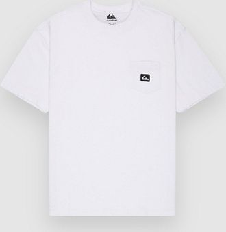 Quiksilver Salt Water Pocket T-Shirt bianco