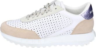Stokton Ey 885 Sneakers - Dames - Sneakers - Wit - 37 EU - Leer - Schoenen