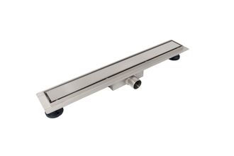 OEM Desag&uuml;e Lineal Duplex Standard 2 En 1 De 100 Cm, Doble Cara, Cromado