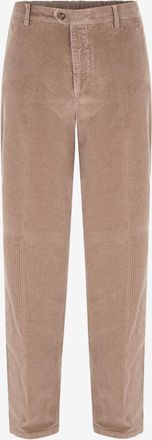 Marco Pescarolo Slim-Fit-Hose aus Cordsamt Evo