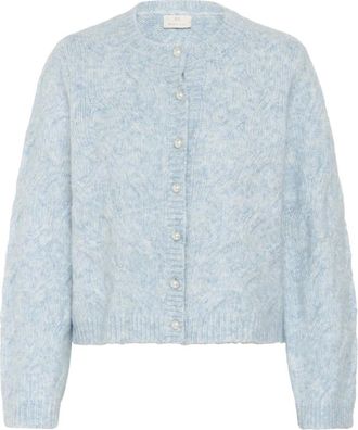 Kaffe Dames, Truien, Blauw, Maat: XL