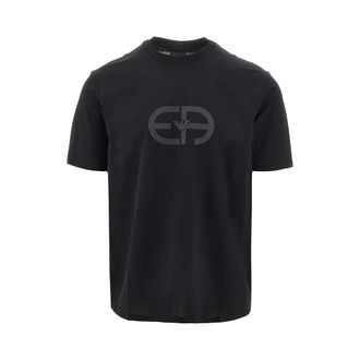 Emporio Armani Logo print lyocell-blend T-shirt Man XXL