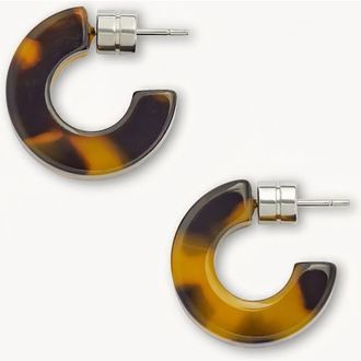 Machete Jewelry Muse Hoops in Classic Tortoise at Nordstrom