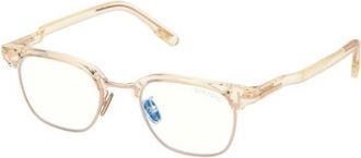Tom Ford Blue Light Block Square Mens Eyeglasses FT5932-D-B 039 47