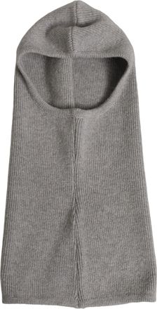 Dolce & Gabbana HAT10025 Virgin Wool Ribbed Knit Winter Hat - Gray