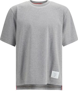 Thom Browne Gray Cotton Mens T-Shirt