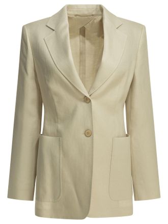 Max Mara Blazer aus reinem Leinen