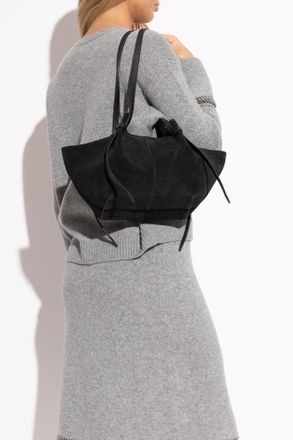 Yuzefi Mochi Shoulder Bag, Womens, Black