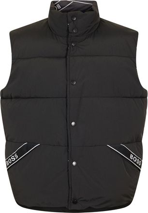 HUGO BOSS Mens Oriokhc Gilet in Black - Size 40 (Chest)