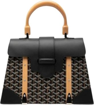 Goyard Pre-owned Saigon MM - Dames - Vintage Handtas - Zwart - ONE Size - Vintage