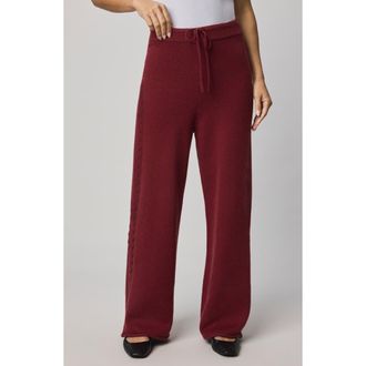 Splendid Jetset Sweater Pants in Cherry On Top Red at Nordstrom, Size Medium