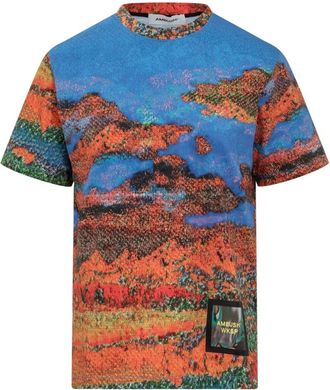 AMBUSH t-shirt - Dames - T-shirts - Blauw - XS - Tops