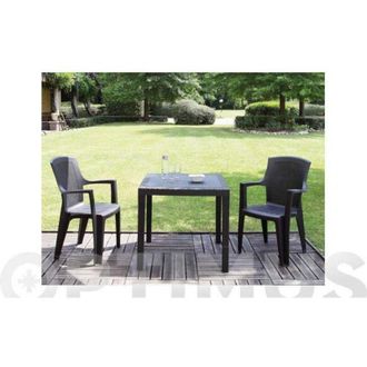 Progarden Ipae Progarden - Sillon Ratan Eden Antracita - Eden Ratan