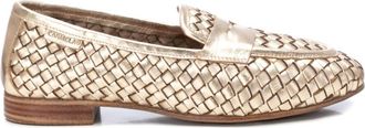 Xti Womens Carmela Collection Moccasins Shoes In Gold