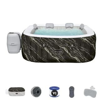 Bestway Lay-z-spa Hollywood Luxe Air Jet Marr&oacute;n 4-6 Personas