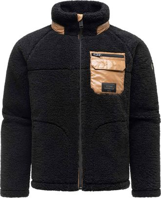 Stone Harbor Sorees heren teddyjas - sherpa fleece blouson met gewatteerde voering