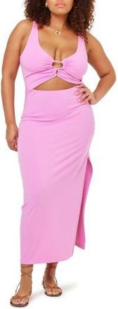 L*Space Camille Cover-Up Dress in Tulip at Nordstrom Rack, Size Large