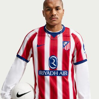 Nike Atl&eacute;tico Madrid 2026/27 Stadium Home Nike Mens Dri-FIT Soccer Replica Jersey in White | II1893-101