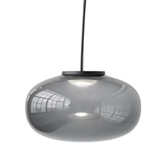 New Works Karl-Johan LED Pendelleuchte &Oslash; 40 cm, smoked