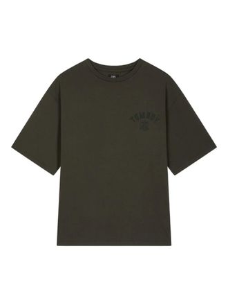 STUDIO TOMBOY emblem-print T-shirt - Grey