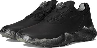 Ecco BIOM Hybrid 5 BOA Waterproof Golf Shoe Mens Golf Shoes Black : EU 47 (US Mens 13-13.5) D - Medium, Leather