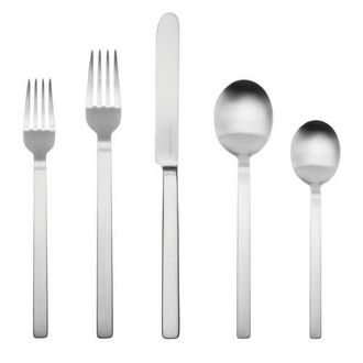 Mepra Stile By Pininfarina Flatware Set - 5 Pieces in Ice Silver at Nordstrom