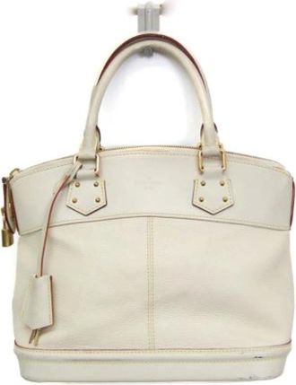 Louis Vuitton Pre-owned Handbags, female, White, Size: ONE SIZE Pre-owned Vintage Handbag