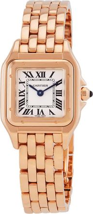 Cartier Panthere Small Size Quartz Silver Dial Ladies Watch WGPN0040