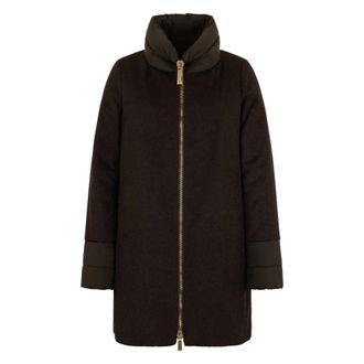 Moorer Parkas, female, Brown, XL, Winter Jacket