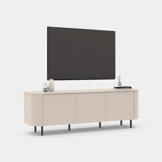 Calicosy Mueble Tv De Sal&oacute;n Con 3 Puertas Y Estante 180 Cm Lido