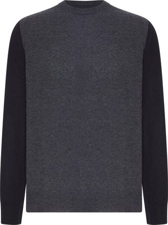 Maison Margiela COLOR-BLOCK CREW-NECK SWEATER - Maison Margiela - Man