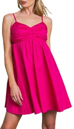 Flying Tomato Sweetheart Neck Minidress in Fuchsia at Nordstrom Rack, Size Medium
