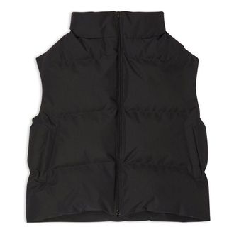 Balenciaga Swing Puffer Gilet Black 720167TNO321000