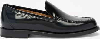 Russell & Bromley DALSTON CLEAN Womens Black Leather Polished Loafer