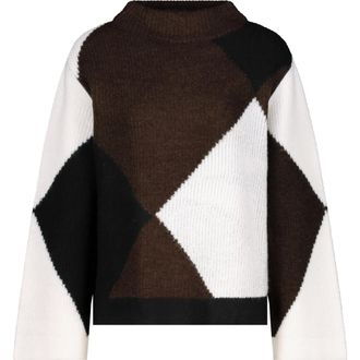 Monari Dames, Truien, Veelkleurig, Maat: XS Acryl