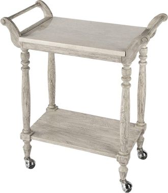 Butler Butler Specialty Company Danielle Marble Bar Cart