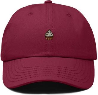 Dalix Cupcake Dad Cap in Maroon at Nordstrom