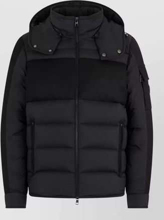 Moncler barbustel hooded quilted short jacket