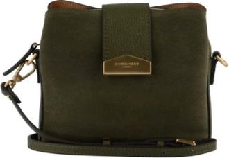 Pourchet Dames, Tassen, Groen, Maat: ONE Size Leer