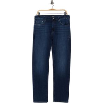 Mavi Marcus Slim Straight Leg Jeans in Dark Brushed Ocean City at Nordstrom Rack, Size 30 X 30