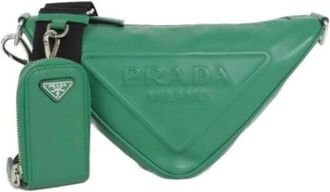 Prada unisex, Pre-owned, Groen, Maat: ONE Size