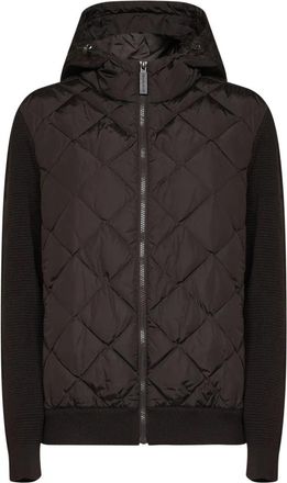 Canada Goose Hy Bridge Quilted Knit Hoody - Dames - Winterjassen - Bruin - M - Leer - Jassen